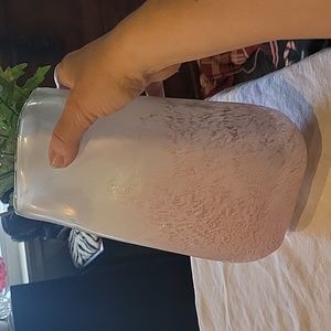 Opal Vase,Pink Opalescent,Mouthblown Art Glass,EUC,Tall